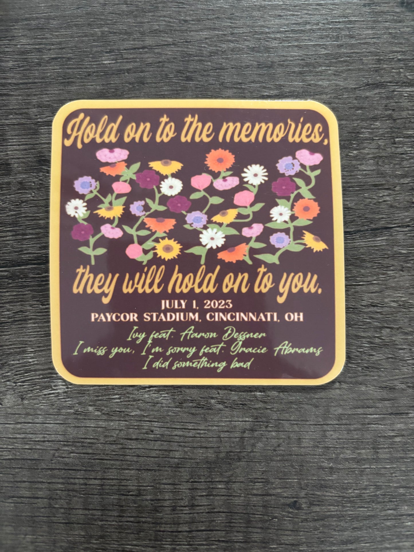 SURPRISE SONG STICKERS (Clearance)