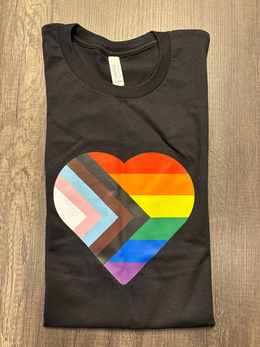PRIDE HEART T-SHIRT, SMALL