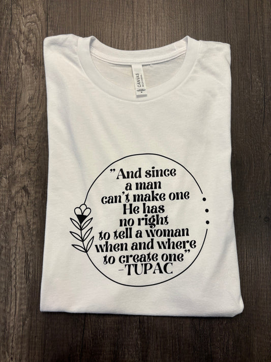 AND IF A MAN CAN’T MAKE ONE SHIRT
