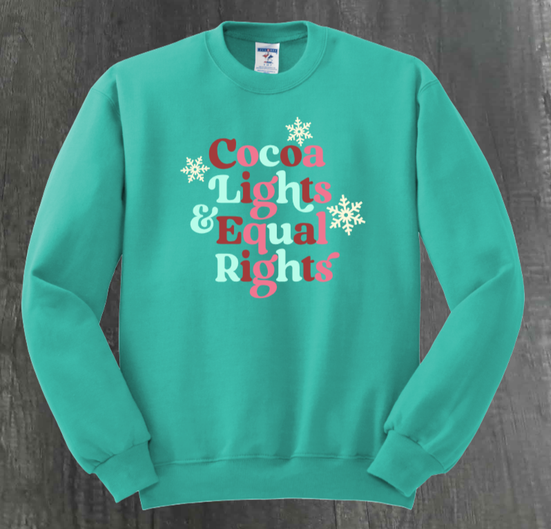 COCOA, LIGHTS & REPRODUCTIVE RIGHTS SHIRT