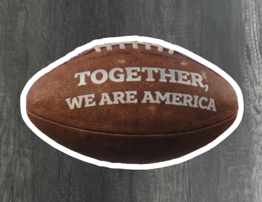 TOGETHER WE ARE AMERICA DECAL
