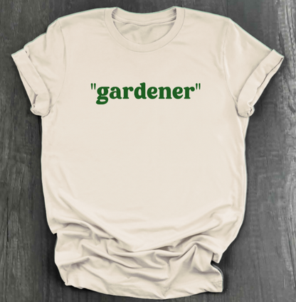 "GARDENER" SHIRT