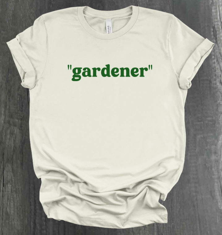 "GARDENER" SHIRT