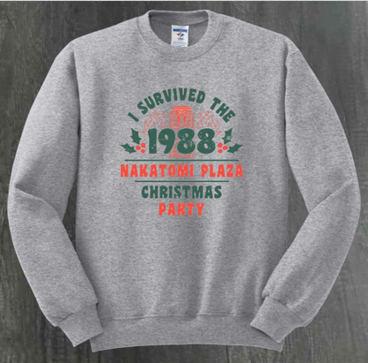 I SURVIVED THE 1988 NAKATOMI PLAZA CHRISTMAS PARTY SHIRT