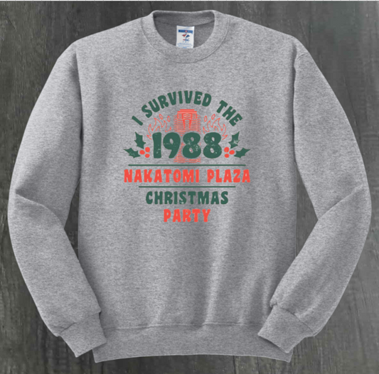 I SURVIVED THE 1988 NAKATOMI PLAZA CHRISTMAS PARTY SHIRT