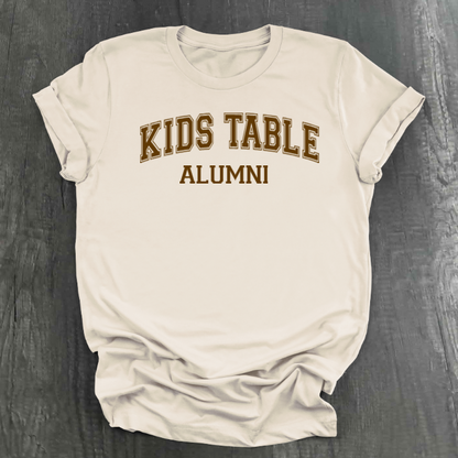 Kids Table Alumni Shirt