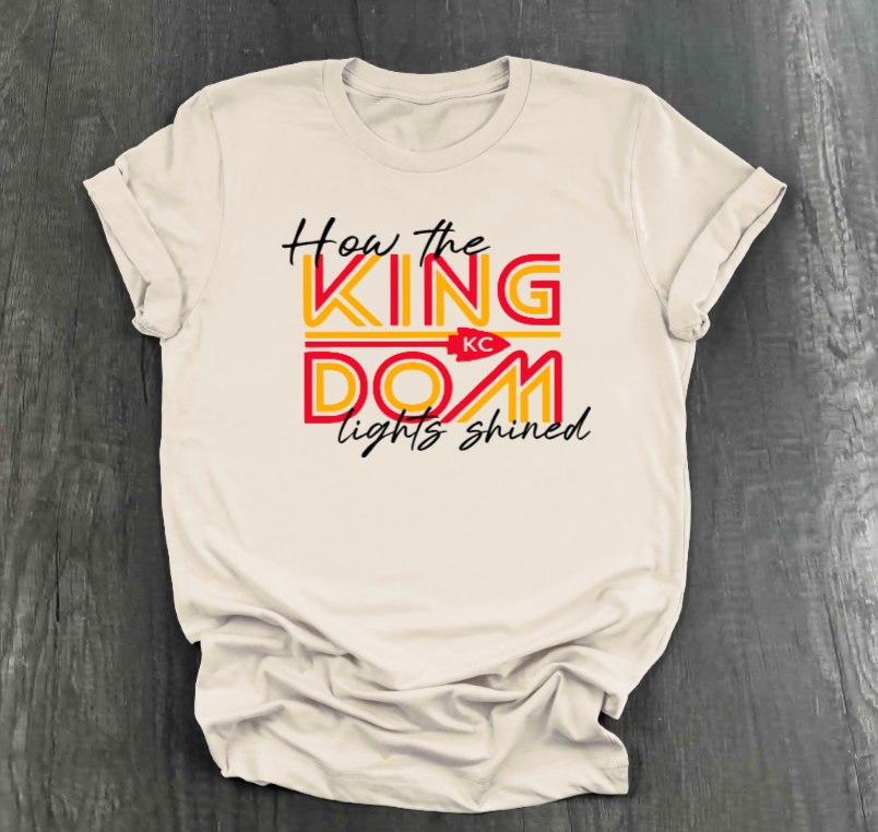 HOW THE KINGDOM LIGHTS SHINED SHIRT