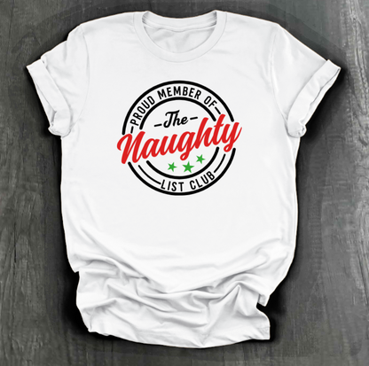 NAUGHTY LIST CLUB SHIRT