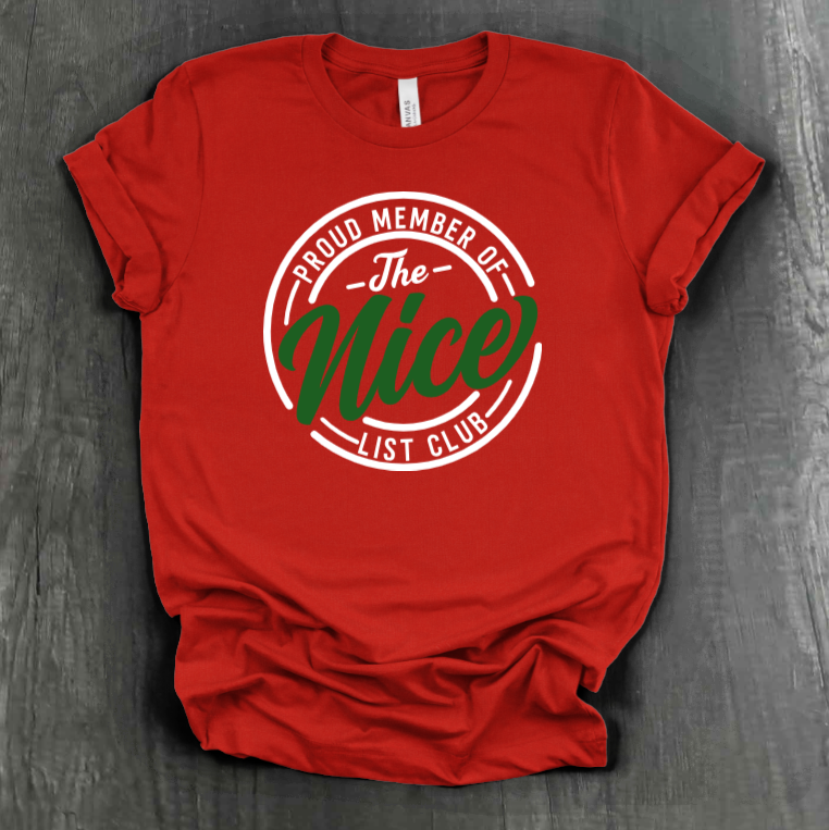 NICE LIST CLUB SHIRT