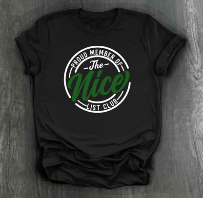NICE LIST CLUB SHIRT