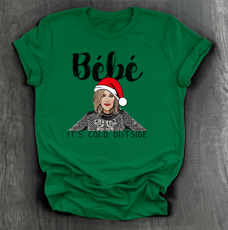 BEBE IT’S COLD OUTSIDE SHIRT
