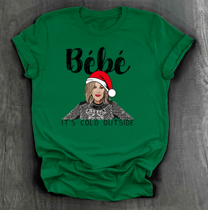 BEBE IT’S COLD OUTSIDE SHIRT