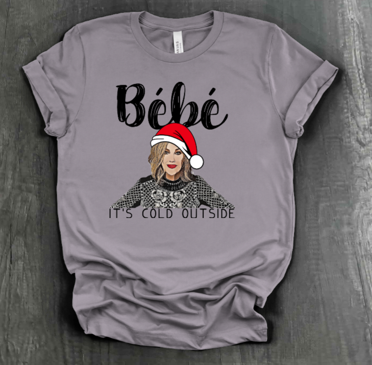 BEBE IT’S COLD OUTSIDE SHIRT