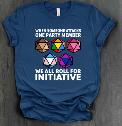 ROLL FOR INITIATIVE SHIRT