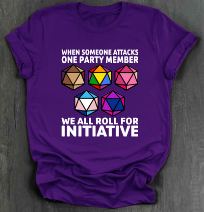 ROLL FOR INITIATIVE SHIRT