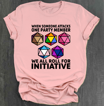 ROLL FOR INITIATIVE SHIRT