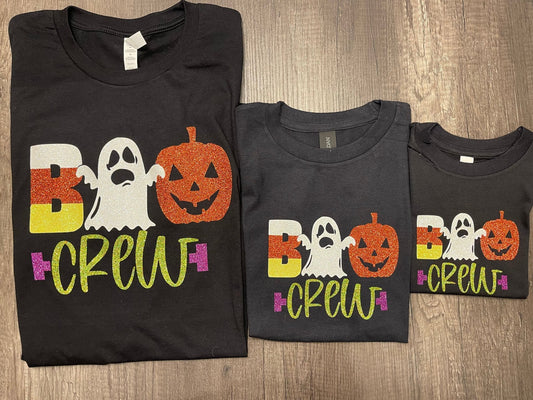 BOO CREW ADULT SHIRT - FrankieDeLeonDesigns