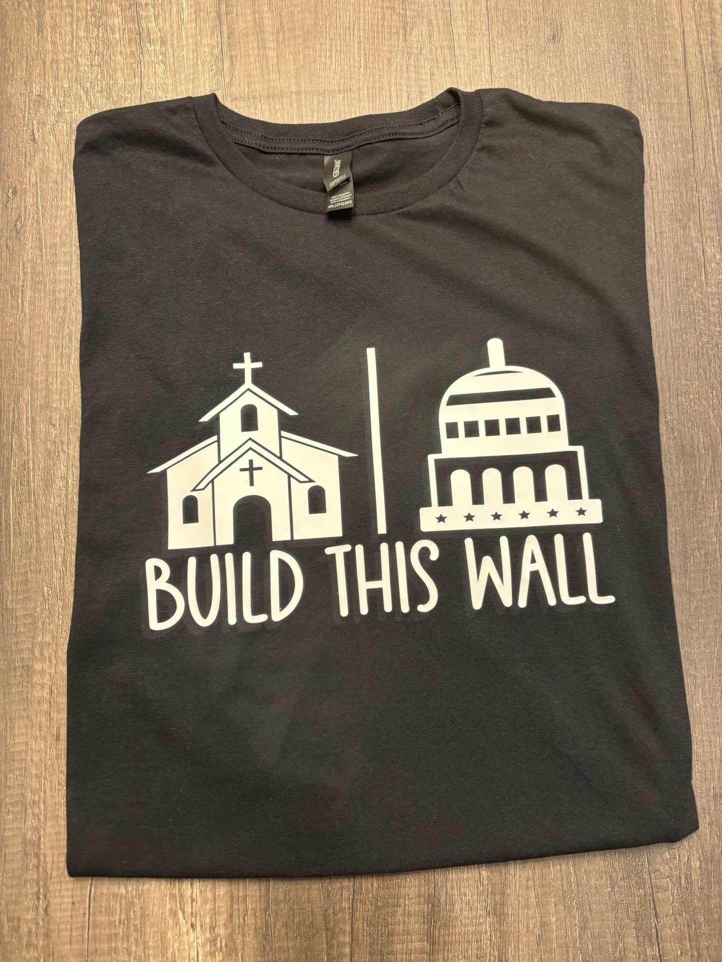 BUILD THIS WALL SHIRT - FrankieDeLeonDesigns