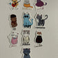 CAT/DINO/GHOST ERAS STICKERS - FrankieDeLeonDesigns