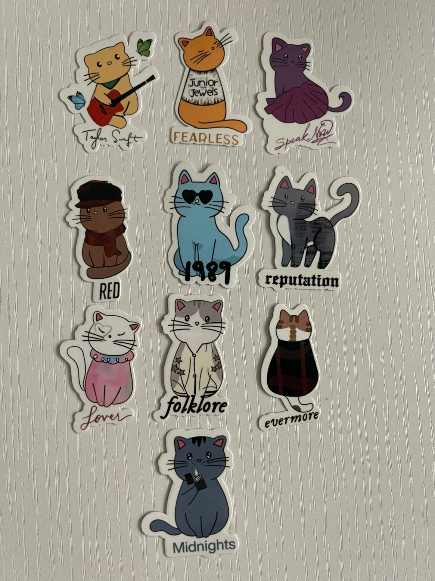 CAT/DINO/GHOST ERAS STICKERS - FrankieDeLeonDesigns