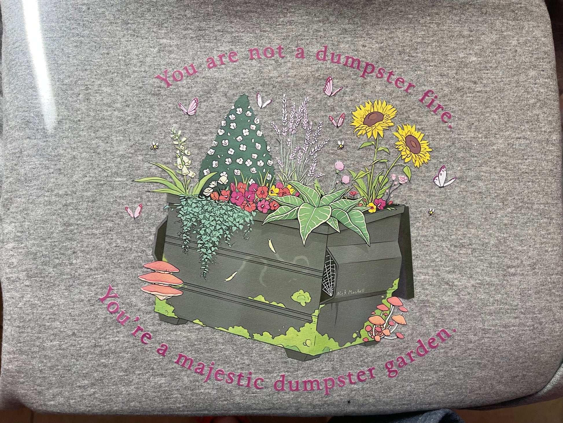 DUMPSTER GARDEN SHIRT - FrankieDeLeonDesigns