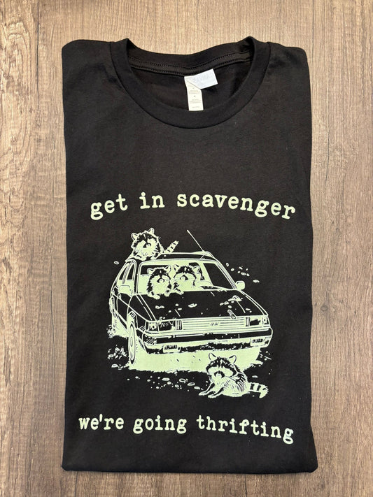 GET IN SCAVENGER SHIRT - FrankieDeLeonDesigns