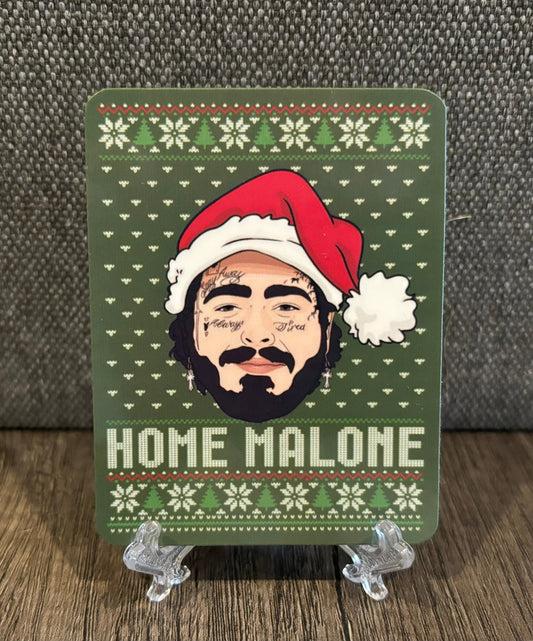 HOME MALONE STICKER - FrankieDeLeonDesigns