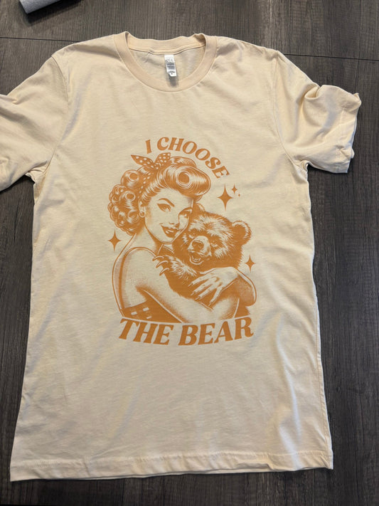 I CHOOSE THE BEAR VINTAGE SHIRT - FrankieDeLeonDesigns