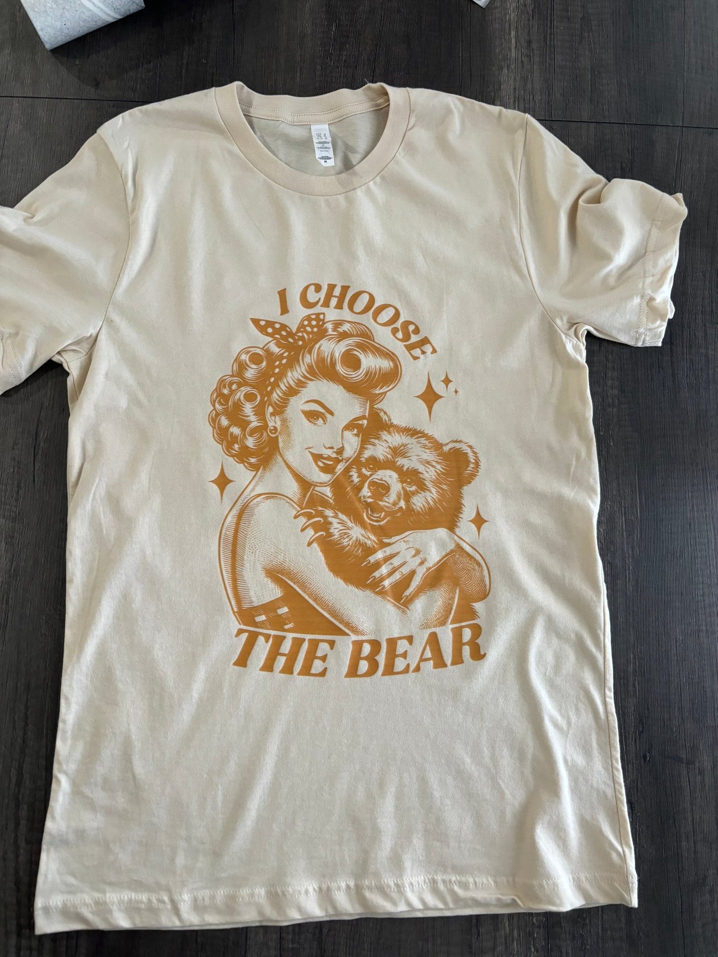 I CHOOSE THE BEAR VINTAGE SHIRT - FrankieDeLeonDesigns