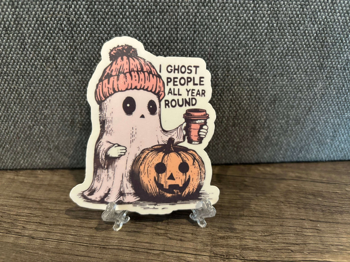 I GHOST PEOPLE ALL YEAR ROUND - FrankieDeLeonDesigns