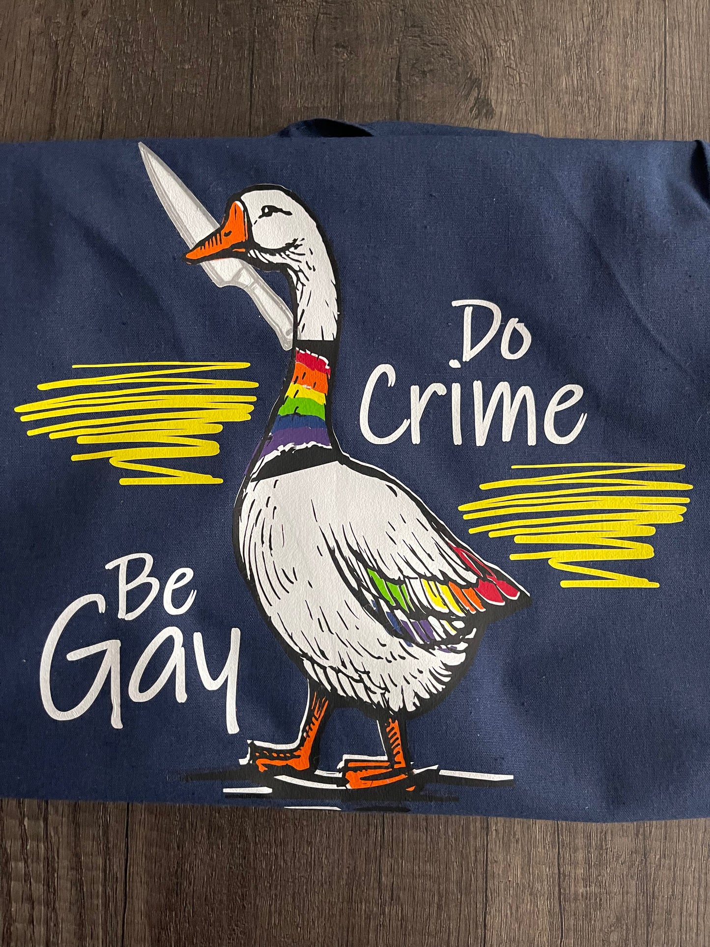 BE GAY DO CRIME CROSSBODY TOTE