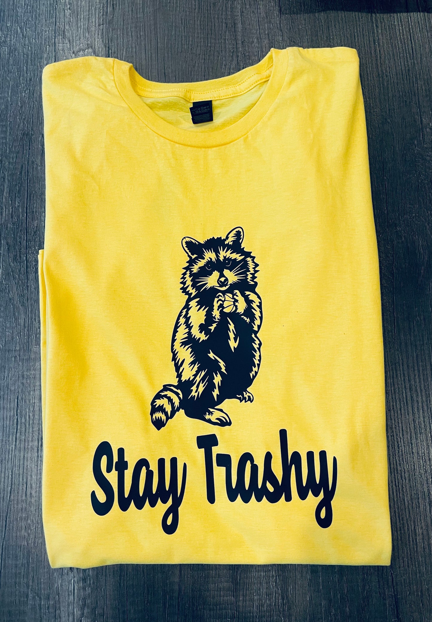 STAY TRASHY RACOON SHIRT