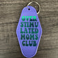 Overstimulated Moms Club Keychain