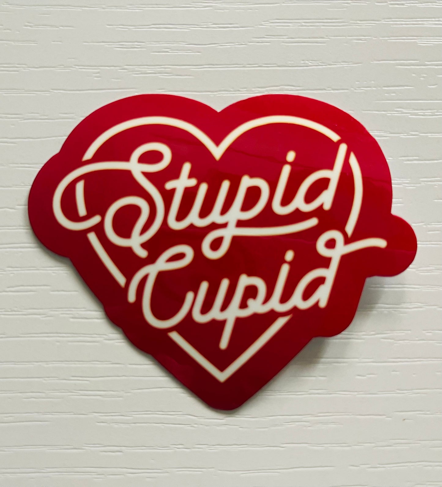 Stupid Cupid Valentine's Day Sticker