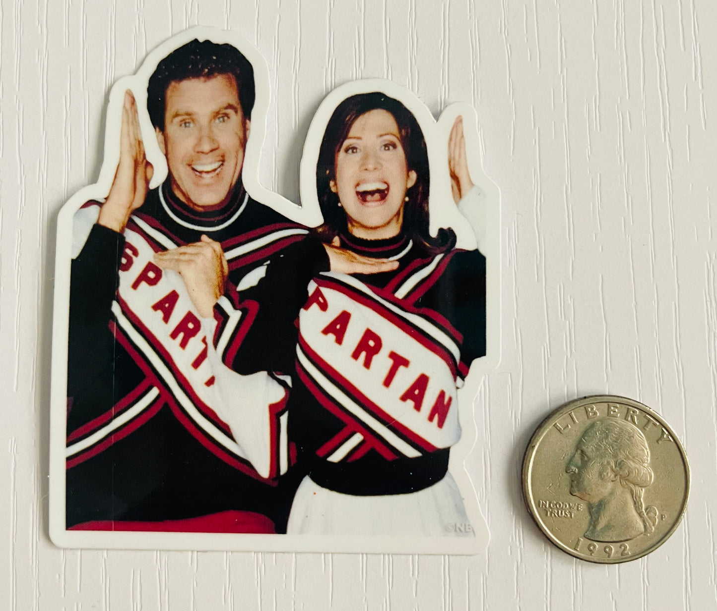 SNL Cheerleaders Will Ferrel Sherri O'Terri Sticker