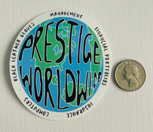 Prestige World Wide Stepbrothers Sticker