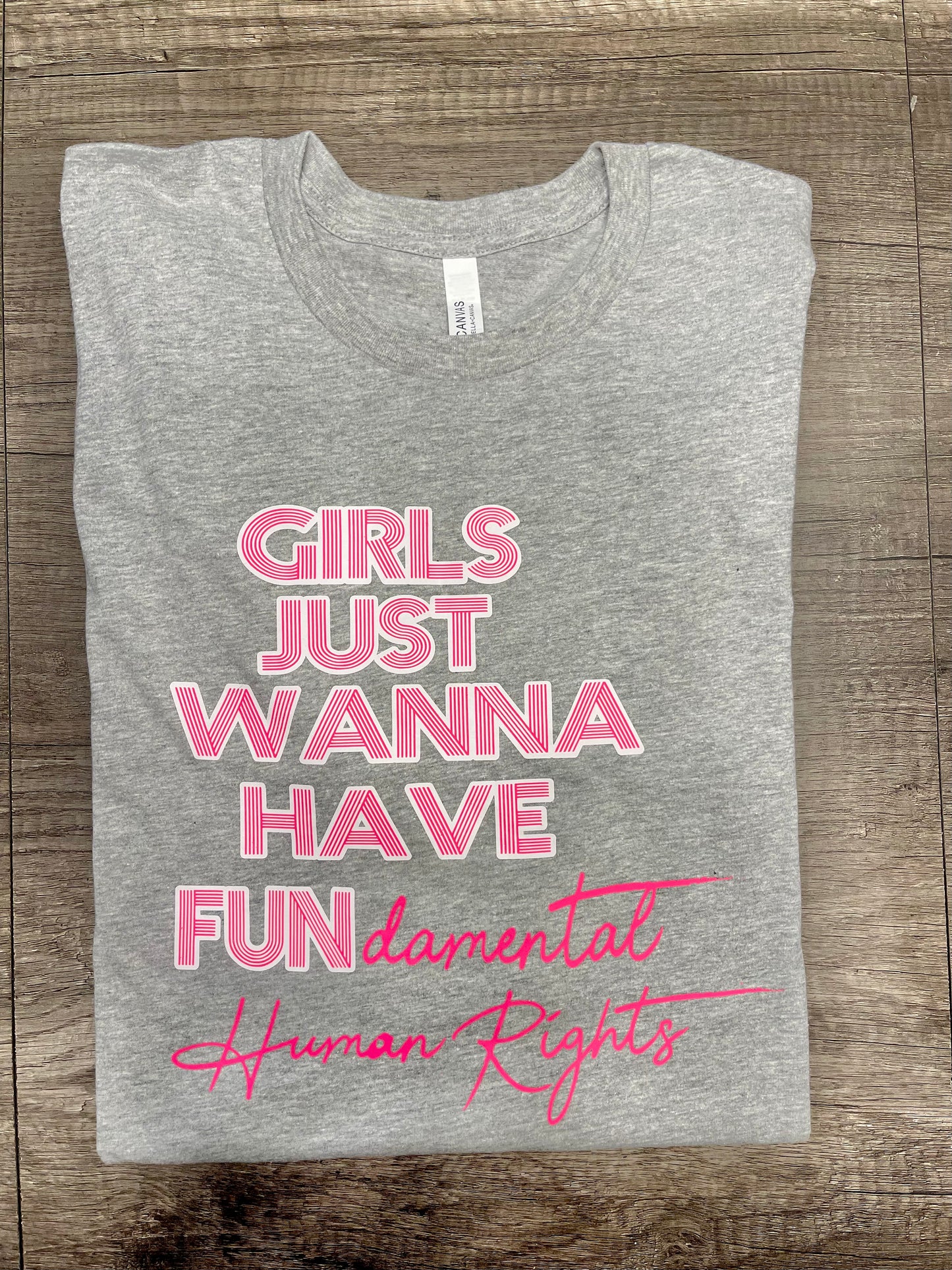 Girls Just Want to Have Fundamental Rights T-shirt