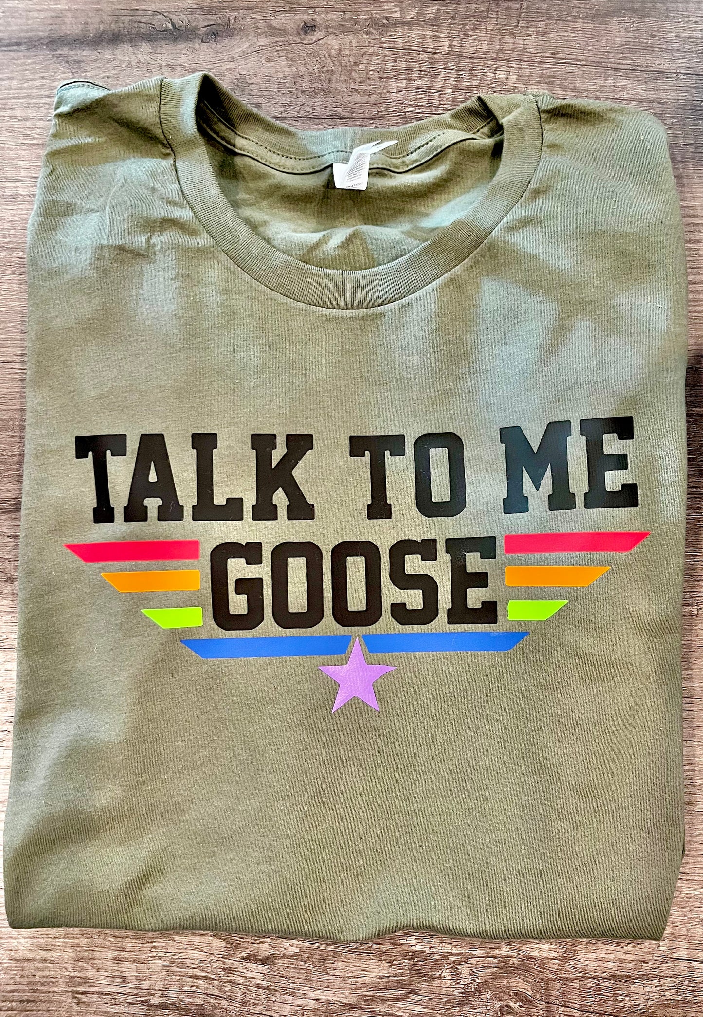 Talk to Me Goose Top Gun Tshirt