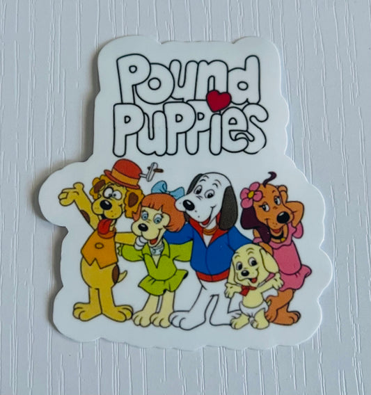 Pound Puppies Sticker