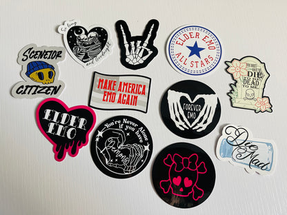 Elder Emo Stickers
