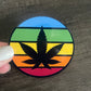 Retro Oui’d Sticker
