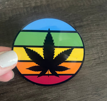 Retro Oui’d Sticker