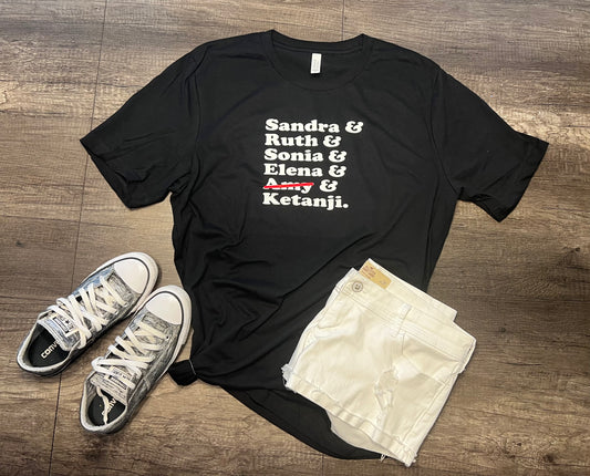 The Ladies of the SCOTUS T-shirt