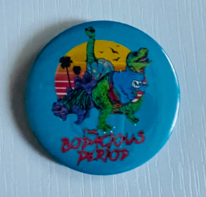 Bodacious Dinosaur Button