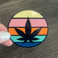 Retro Oui’d Sticker