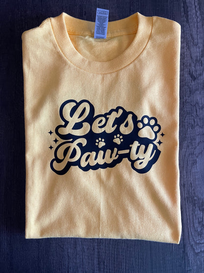Let’s Paw-ty Dog Party Shirt
