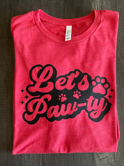 Let’s Paw-ty Dog Party Shirt