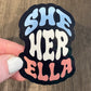 Pronoun Stickers English/Spanish