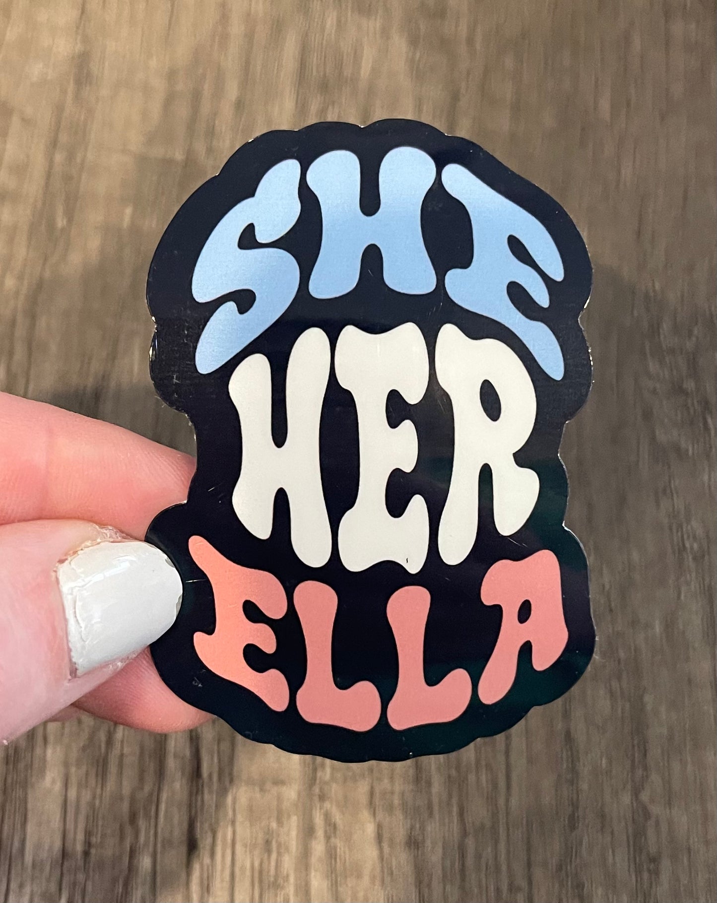 Pronoun Stickers English/Spanish