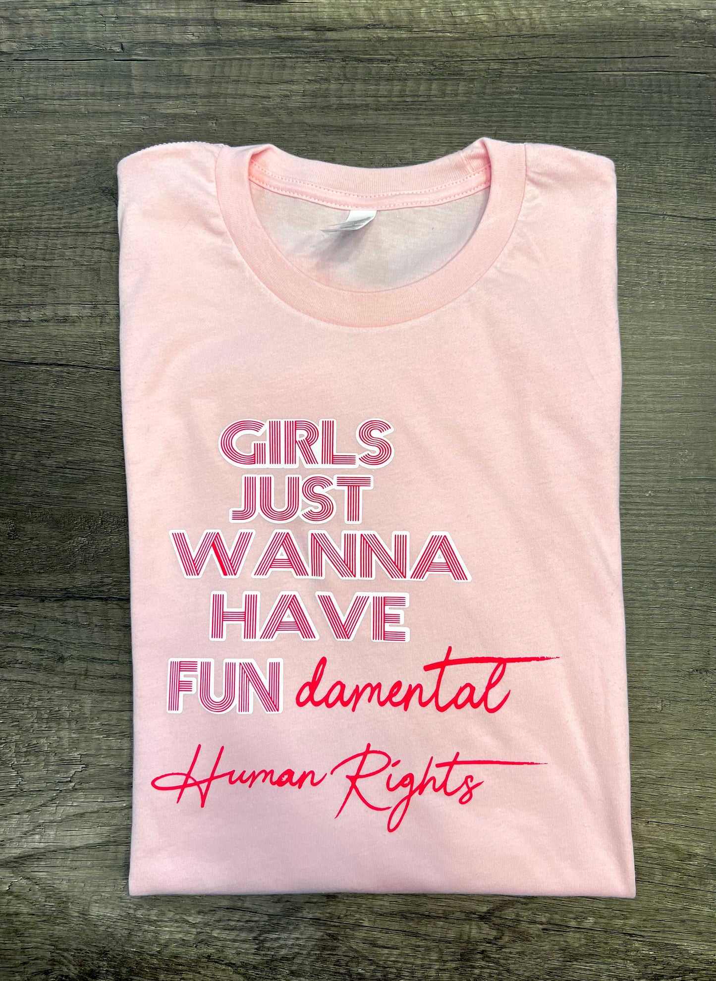 Girls Just Want to Have Fundamental Rights T-shirt